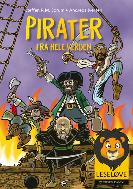 Forside på boken Pirater fra hele verden